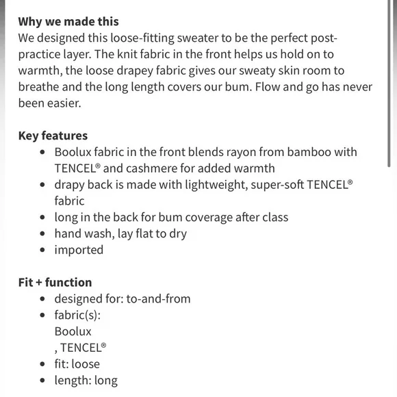 Lululemon NWOT Cardi In The Front Heathered Medium Grey / Silver Spoon - Picture 6 of 12